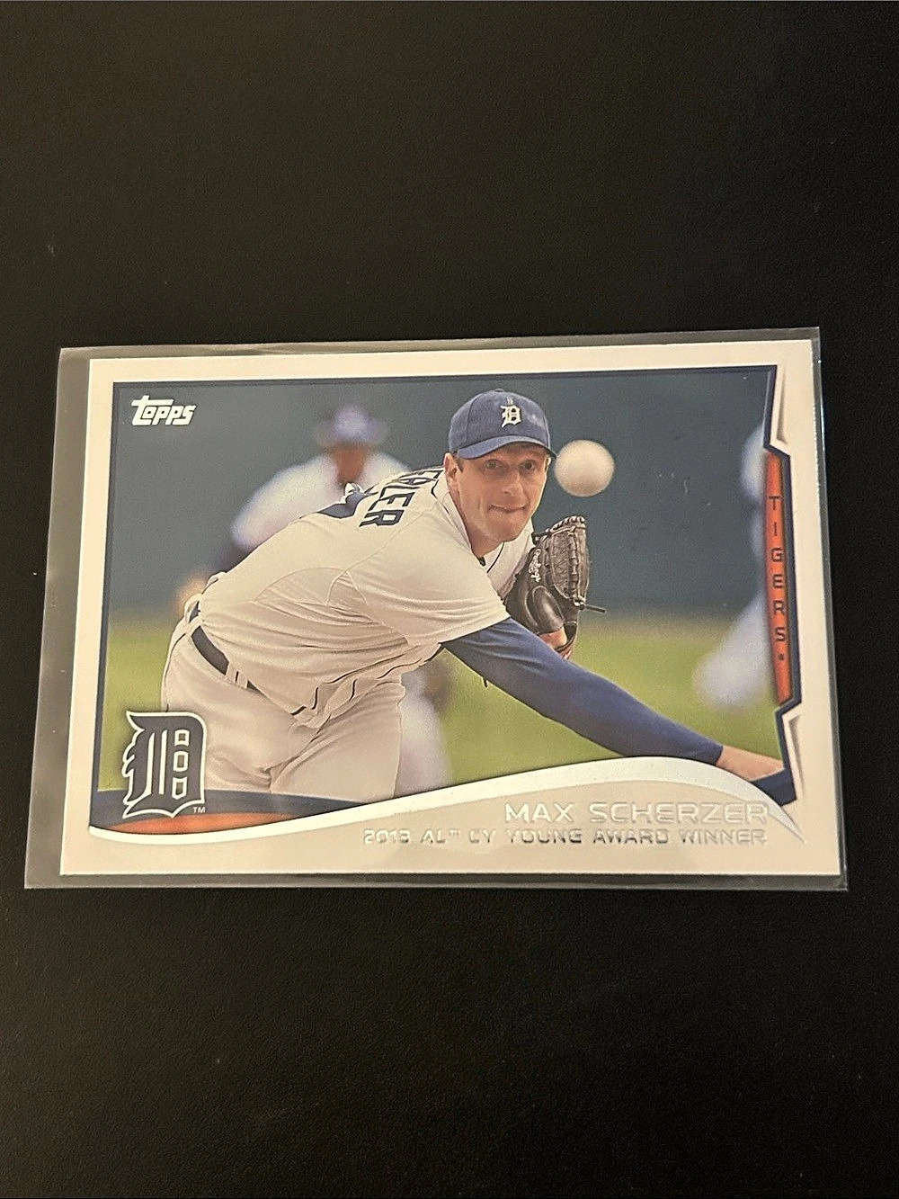 Topps 2014 #630 Max Scherzer Detroit Tigers Card